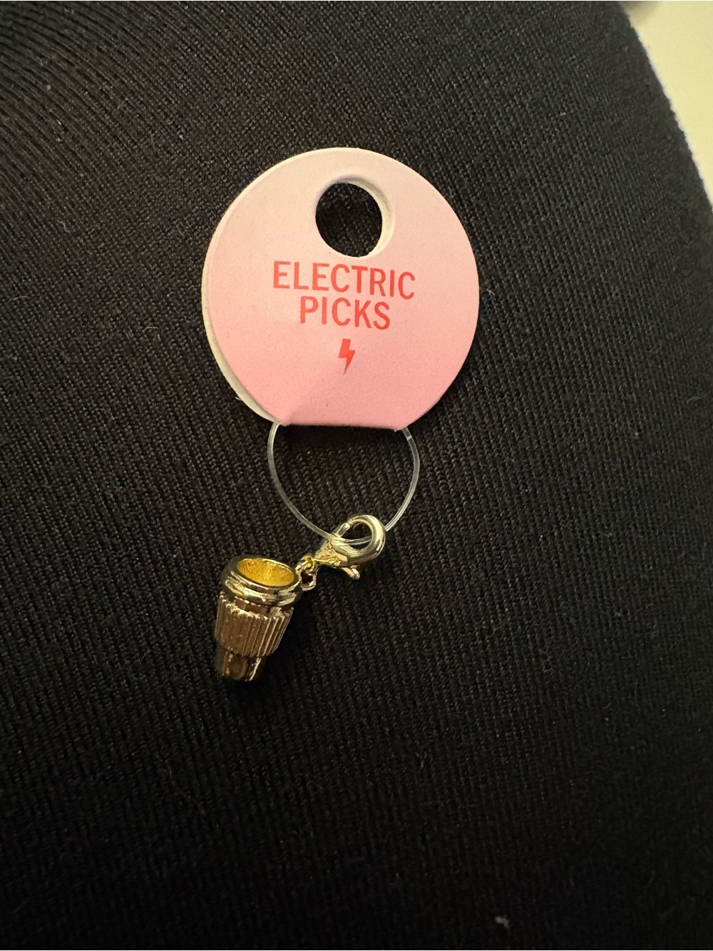 3/$10: Electric Picks Coffee Charm
